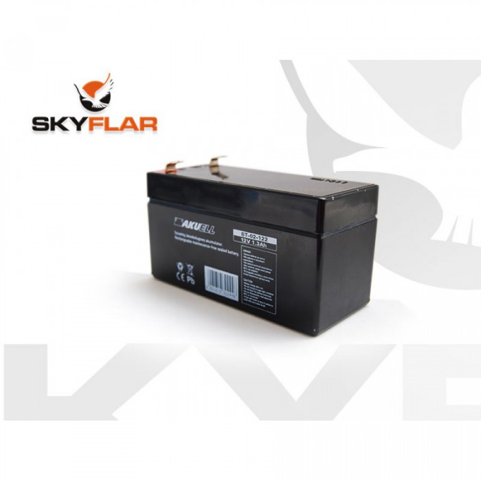  Gel AGM battery 12 V , 1.3 Ah 